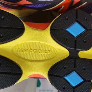 Orange And Purple New Balance NB 9060 Sneakers